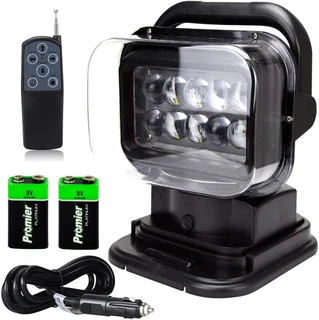 LED Remote Controlled 360° Rotating Magnetic Base Mount Search Light 12V/24VDC. Brand New Products.