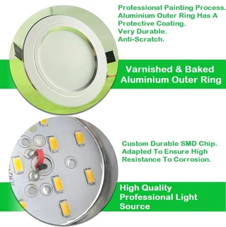 LED Light Bulbs: 3W Ceiling Lights, Spotlights, Downlights Complete Ready to Use. Brand New Products