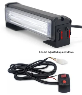 Cool White COB LED Grille Bumper Side Cluster Flash Strobe Lights 12V. Super Bright Brand New.