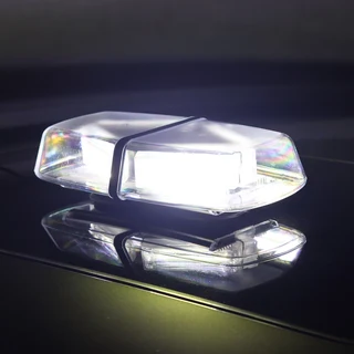 Cool White Flash Strobe Light Magnetic Mount High Intensity COB LED Version. Brand New Products.