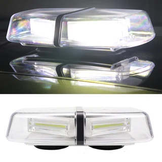 Cool White Flash Strobe Light Magnetic Mount High Intensity COB LED Version. Brand New Products.