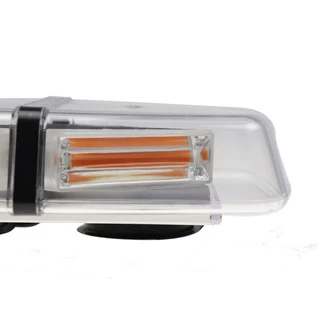 Amber Orange Yellow Flash Strobe Light Magnetic Mount High Intensity COB LED Version. Brand New.