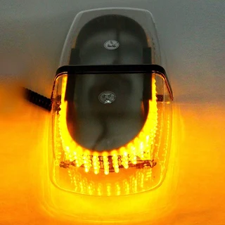 Amber Orange Yellow LED Flash Strobe Light 240LEDs Magnetic Base. High Intensity. Brand New Products