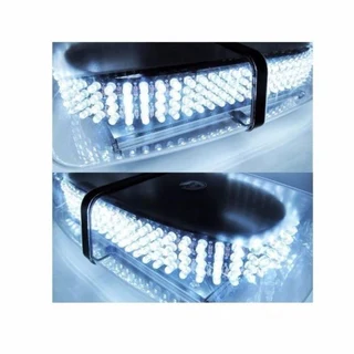 Cool White LED Flash Strobe Light 240LEDs Magnetic Base for Vehicles. High Intensity. Brand NEW.