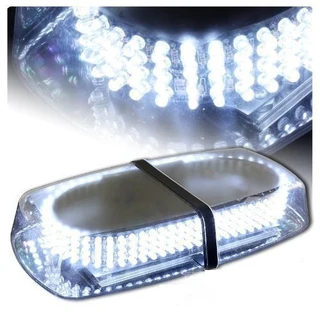 Cool White LED Flash Strobe Light 240LEDs Magnetic Base for Vehicles. High Intensity. Brand NEW.