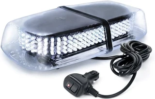 Cool White LED Flash Strobe Light 240LEDs Magnetic Base for Vehicles. High Intensity. Brand NEW.