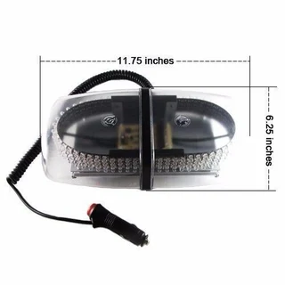 Red LED Flash Strobe Light 240LEDs Magnetic Base for Vehicles. High Intensity. Brand New Products.