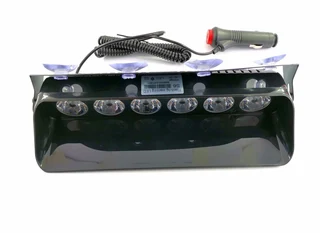 LED Vehicle Windscreen Flash Strobe Dashboard Windshield Amber Orange Yellow Dash Light. Brand NEW.