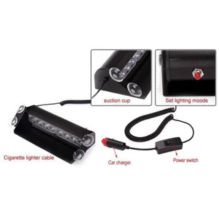 Vehicle Windscreen LED Strobe Flash Dashboard Light with 3 Modes. Dash Lights. Brand New Products.