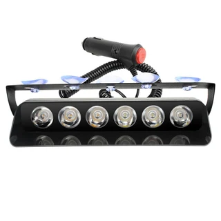 LED Vehicle Windscreen Flash Strobe Dashboard Windshield Cool White Dash Light. Brand New Products.