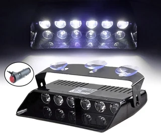 LED Vehicle Windscreen Flash Strobe Dashboard Windshield Cool White Dash Light. Brand New Products.