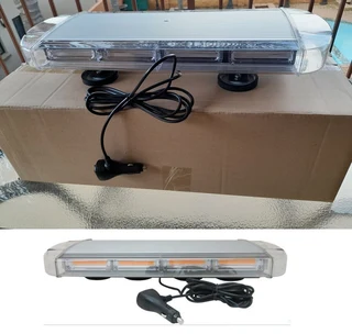 Vehicle Roof Top COB LED Strobe Flash Light Bar Bracket Mount. Cool White Light. Brand New Products.