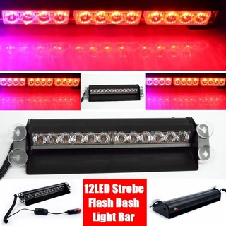 LED Vehicle Windscreen Flash Strobe Dashboard Windshield Light. RED Dash Light. Brand New Products.