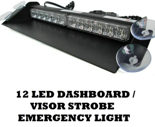 LED Vehicle Windscreen Flash Strobe Dashboard Windshield Light. RED Dash Light. Brand New Products.
