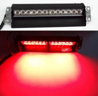LED Vehicle Windscreen Flash Strobe Dashboard Windshield Light. RED Dash Light. Brand New Products.