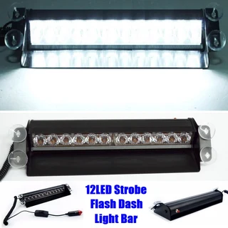 LED Vehicle Windscreen Flash Strobe Dashboard Windshield Light. White Dash Light. Brand New Products