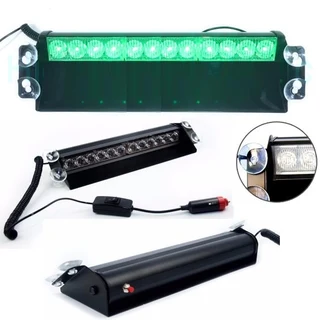 LED Vehicle Windscreen Flash Strobe Dashboard Windshield Light. GREEN Dash Light. Brand New Products