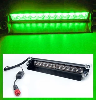 LED Vehicle Windscreen Flash Strobe Dashboard Windshield Light. GREEN Dash Light. Brand New Products