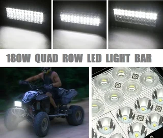Quad Row Heavy Duty LED Light Bar with Super Bright Multi Beam Latest Technology. Brand New Products
