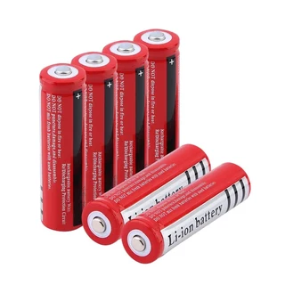 Rechargeable 18650 Batteries Ideal For Cheap LED Torches and Other Light Duty Applications. NEW.