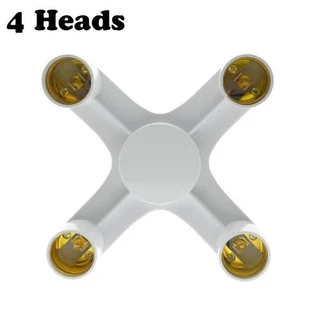 Light Bulbs Socket Splitter, Converter, Adapter and Lamp Holder. 4 in 1 Versatile Brand New Products