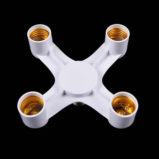 Light Bulbs Socket Splitter, Converter, Adapter and Lamp Holder. 4 in 1 Versatile Brand New Products