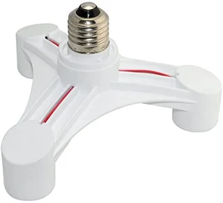 Light Bulbs Socket Splitter, Converter, Adapter and Lamp Holder. 3 in 1 Versatile Brand New Products