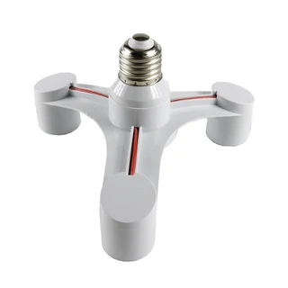 Light Bulbs Socket Splitter, Converter, Adapter and Lamp Holder. 3 in 1 Versatile Brand New Products