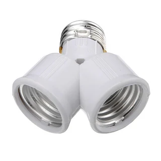 Light Bulbs Socket Splitter, Converter, Adapter and Lamp Holder. 2 in 1 Versatile Brand New Products