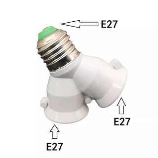 Light Bulbs Socket Splitter, Converter, Adapter and Lamp Holder. 2 in 1 Versatile Brand New Products