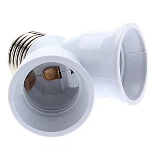 Light Bulbs Socket Splitter, Converter, Adapter and Lamp Holder. 2 in 1 Versatile Brand New Products