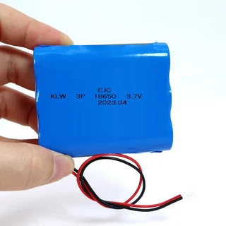 Rechargeable 18650 Battery Triple Pack 3.7V 3P-Cells. Light Duty Applications. Brand New Products.