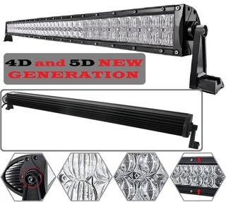 LED Light Bar 240W 4D and 5D NEW GENERATION LED Auto Work Spot Search Hunting Light Bar. Brand NEW