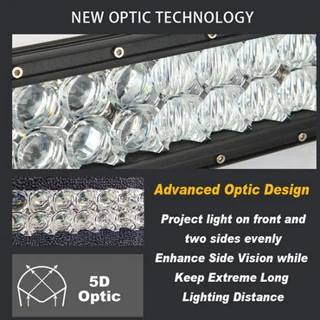 LED Light Bar 240W 4D and 5D NEW GENERATION LED Auto Work Spot Search Hunting Light Bar. Brand NEW