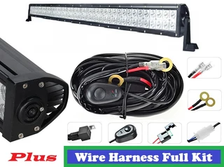 LED Light Bars: 240W 10~32V Hi-Power LED Auto Light Bars Plus Wire Harness Kits. Brand New Products.