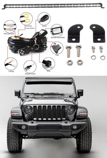 Very Long LED Light Bars Single Row Slim Design Remote Control Wire Harness Kits and More. Brand NEW