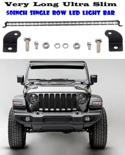 Very Long LED Light Bars: 50inch Ultra Slim Design Single Row 144W 1275mm 9~60V. Brand New Products.