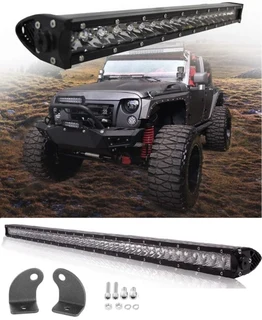 Very Long LED Light Bar 800mm Ultra Slim Single Row Design 9~60V DC 90Watts. Brand New Products.