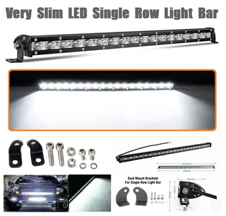 LED Light Bar 640mm Very Slim Design 9~60V DC 72W Single Row Version. Brand New Products.