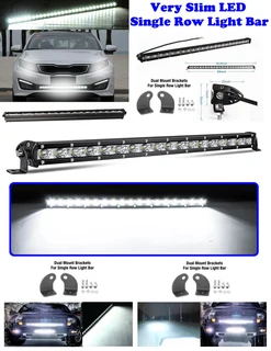 LED Light Bar 640mm Very Slim Design 9~60V DC 72W Single Row Version. Brand New Products.