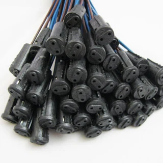 G4 Socket Base Holder Wire Adapter for G4 LEDs or G4 Halogens Socket Connector.  Brand New Products.