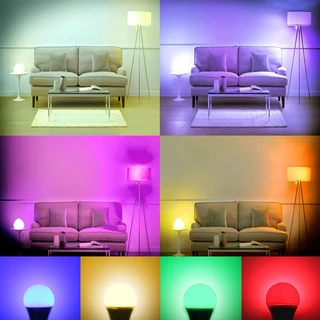 Colour Changing LED RGB Light Bulb with Wireless IR Remote Control. MultiColour. Brand New Products.
