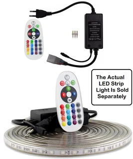 MultiColour RGB LED Controller Plus IR Remote for 220V LED Strip Light Wireless.15A. Brand New Items
