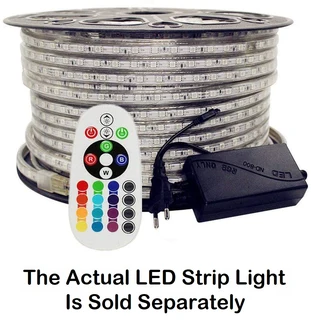 MultiColour RGB LED Controller Plus IR Remote for 220V LED Strip Light Wireless.15A. Brand New Items