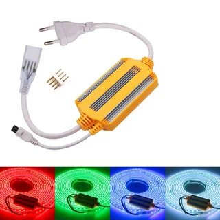MultiColour RGB LED Controller PLUS Remote for 220V LED Strip/Neon Flex Light. Brand New Products.