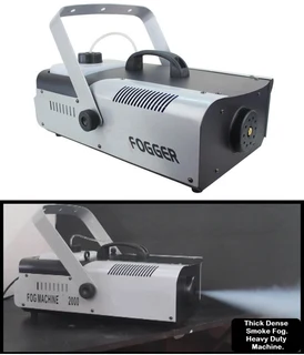 Professional Smoke Fogger Machine 2000W Heavy Duty, Compact and High Capacity. Brand New Products.