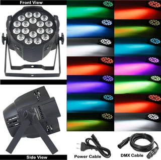 Giant Parcan Professional Disco Stage Dj Party Wash Led Light Dmx512 Rgbwa. Huge Light. Brand New.