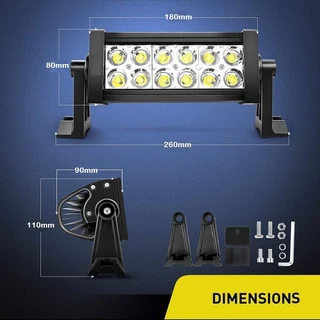 Special Offer on 36W LED 3D Lens Vehicle Light Bar with Spot Beam 10V~32V DC. Brand New Products.
