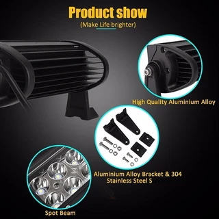 Special Offer on 36W LED 3D Lens Vehicle Light Bar with Spot Beam 10V~32V DC. Brand New Products.