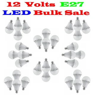 3W 12V E27 and B22 BULK SALE: 100x LED Light Bulbs. These 12V Bulbs Are Ideal For Load Shedding. NEW